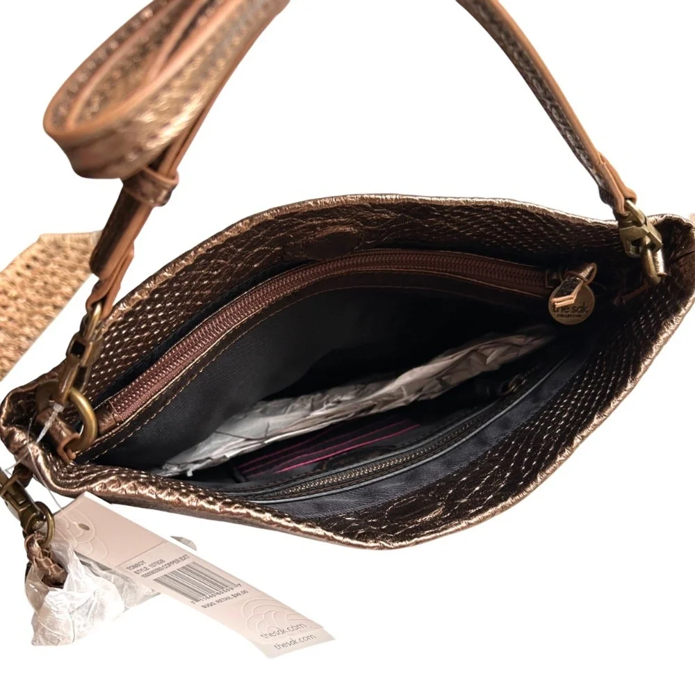 NWT The Sak Leather Snake Skin Look 